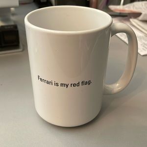 Ferrari is my red flag mug